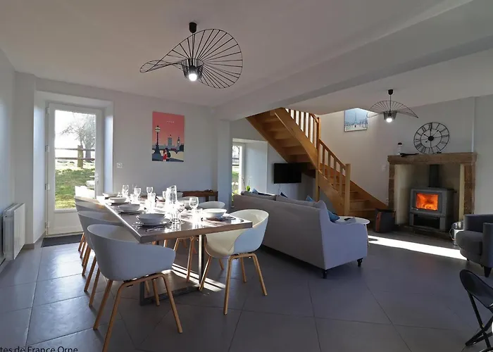 Maison Chaleureuse En Normandie Avec Jardin Arboré - Fr-1-497-143 Menil-Gondouin