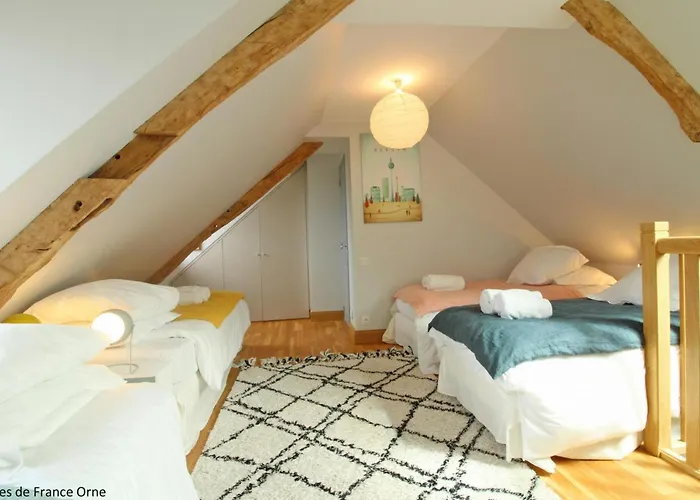 Maison Chaleureuse En Normandie Avec Jardin Arboré - Fr-1-497-143 Menil-Gondouin