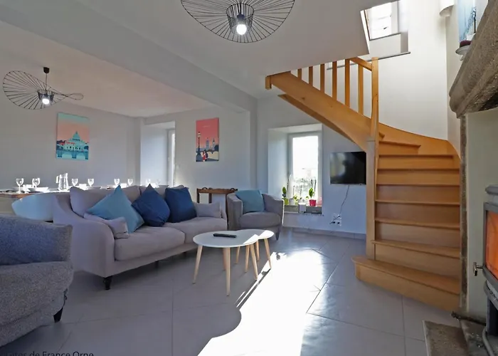 Maison Chaleureuse En Normandie Avec Jardin Arboré - Fr-1-497-143 * Menil-Gondouin