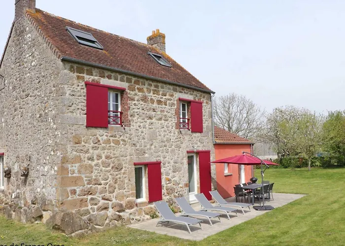 Maison Chaleureuse En Normandie Avec Jardin Arboré - Fr-1-497-143 Hébergement de vacances